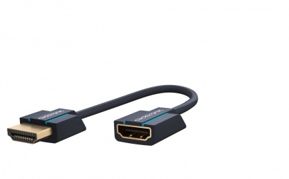 Cablu prelungitor HDMI Ultra HD 4k T-M 10cm, Clicktronic CLICK70700