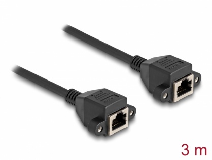 Cablu SFTP RJ50 M-M 3m, Delock 80201
