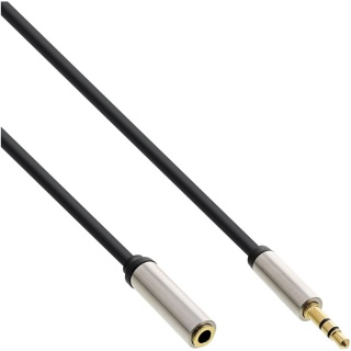 Cablu audio prelungitor slim jack stereo 3.5mm T-M 10m, InLine IL99230