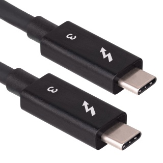 Cablu Thunderbolt 3 (USB type C) T-T 0.5m, AK-USB-33