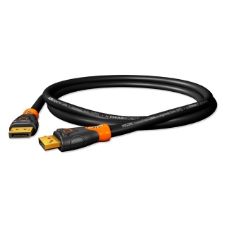 Cablu Displayport 5K T-T 1.5m Negru/Orange, Hicon HIE-DPDP-0150