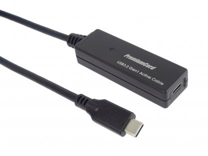 Cablu prelungitor activ USB 3.2 Gen1 type C T-M 5m, ku31rep5