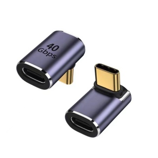 Adaptor USB 4 type C T-M unghi 90 grade, kur31-39