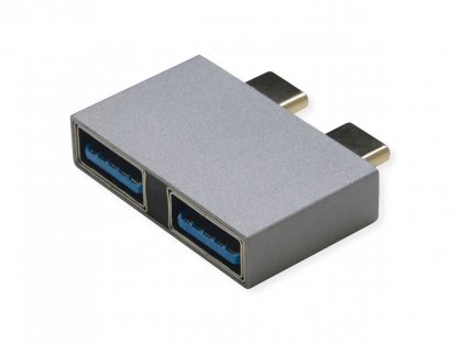 Adaptor 2 x USB 3.2 Gen2 type C la 2 x USB-A T-M, Roline 12.03.2947