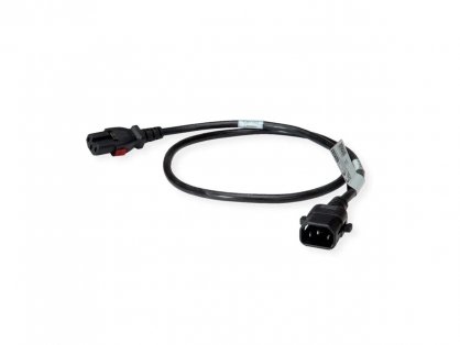 Cablu de alimentare TwyLock C14 - C15 10A Negru 1m, Bachmann BRN0521