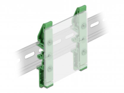 Set 4 buc clama sina DIN pentru PCB 85mm, Delock 66261