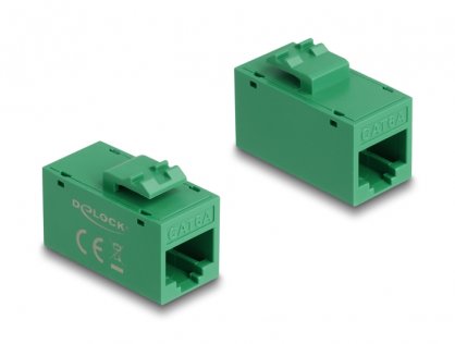 Keystone RJ45 Cat.6A UTP Verde, Delock 90640