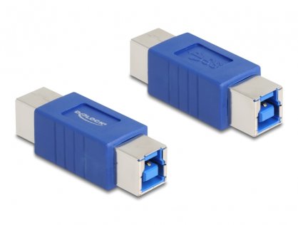 Adaptor USB-B 3.0 la USB-B M-M, Delock 67228