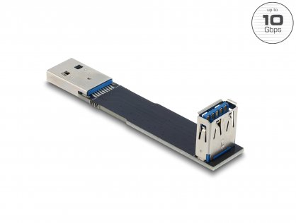 Extensie USB 10Gbps T-M unghi 90 grade, Delock 67423