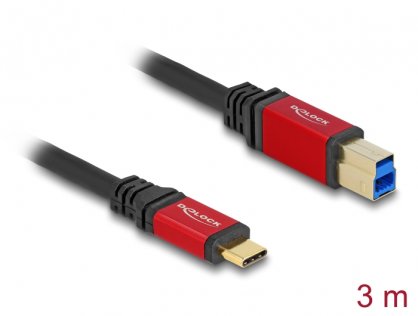 Cablu USB 3.2 type C la USB-B T-T 3m, Delock 80614