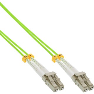 Cablu fibra optica LC- LC Duplex Multimode OM5 LSOH 20m, InLine IL88523Q