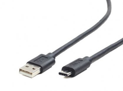 Cablu USB 2.0 tip A la tip C 3m T-T Negru, Gembird CCP-USB3-AMCM-10