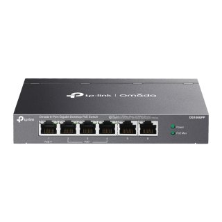 Switch 6 porturi Gigabit Unmanaged (din care 3 x PoE+/1 x PoE++), TP-LINK DS106GPP