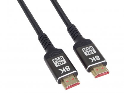 Cablu Ultra High Speed HDMI 8K60Hz/4K120Hz 7.5m brodat Negru, kphdm21b7