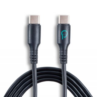 Cablu USB 2.0 type C T-T 1.8m Negru, Spacer SPDC-TYPEC-TYPEC-PVC-BK-1.8