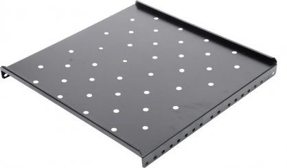 Raft fix 1U pentru rack 19" adancime 475mm, Spacer SPSF-1U475H-BK-03