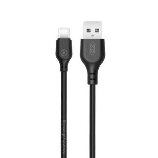Cablu USB-A la USB type C 2.1A 2m Negru, XO NB103