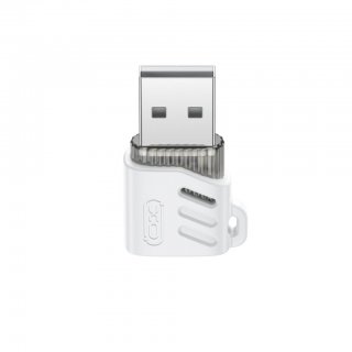 Adaptor USB 2.0 type C la USB-A M-T Alb, XO NB256D