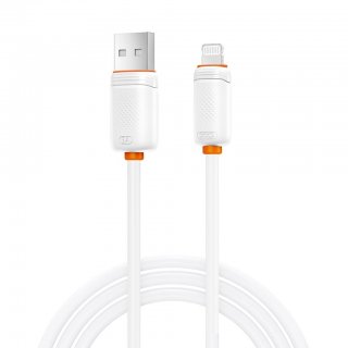 Cablu USB-A la iPhone Lightning 1m Alb, XO NB302