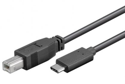 Cablu USB 2.0 type C la USB-B 1m, ku31cd1bk