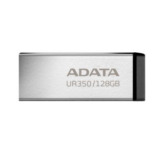 Memorie USB 3.2 128GB metalic, A-DATA UR350-128G-RSR/BK
