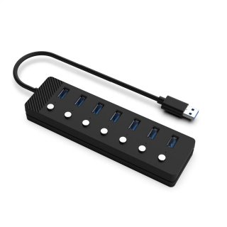 HUB USB 3.2-A la 7 x USB-A cu switch ON/OFF, Value 14.99.5049-5