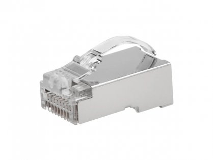 Set 10 buc conectori RJ45 Cat.6A pass-through, Roline 21.17.3146