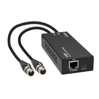 Encoder audio 2 canale XLR 3 pini la Dante, Lindy L70618