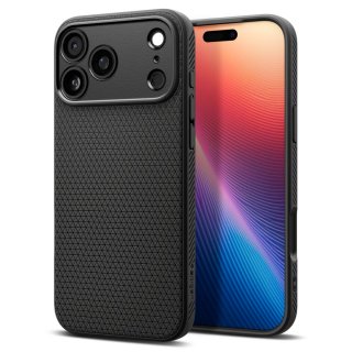 Husa pentru iPhone 17 Pro Matte Negru, Spigen Liquid Air