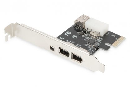 PCI Express cu 3 x Firewire A + 1 x Firewire B, Digitus DS-30201-5