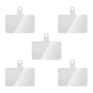 Set 5 placute transparente pentru prindere snur husa telefon, TFO