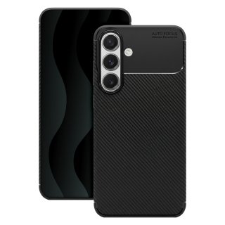 Husa pentru Samsung Galaxy S25 FE TPU Carbon Black, TFO