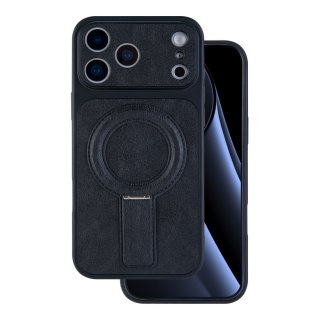Husa pentru iPhone 17 Pro compatibil MagSafe PC/TPU Negru, TFO Luxgrip Mag