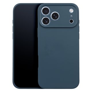 Husa pentru iPhone 17 Pro Max/iPhone 18 Pro Max compatibil MagSafe PC/TPU Dark Blue, TFO Matt TPU