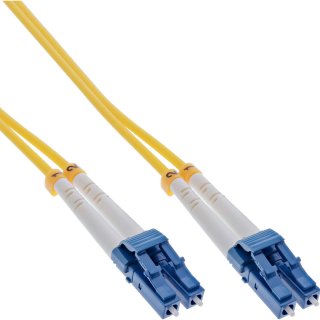 Cablu fibra optica Duplex Single mode LC - LC OS2 2m, InLine IL88656I