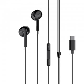 Casti interne Original Series 4th Gen USB type C Negru, XO EP74