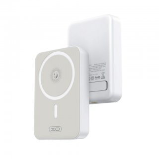 Power bank 10000 mAh 20W + MagSafe Alb, XO PR260