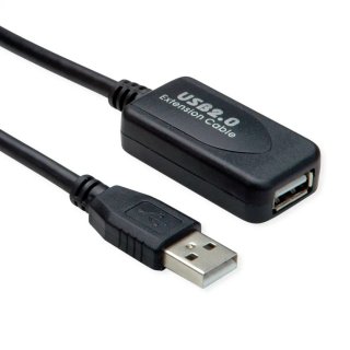 Cablu prelungitor USB 2.0 T-M activ 10m, 11.55.3115