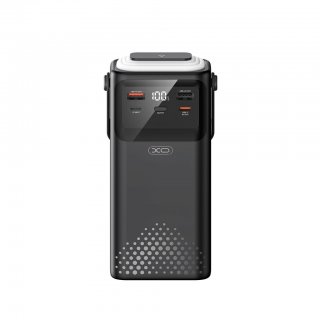 Power bank 30000 mAh 22.5W + lanterna Negru, XO PR285